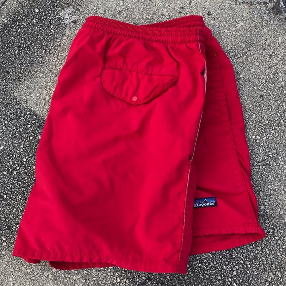 Vintage 90s Patagonia mesh lined shorts made in USA Sz L - Picture 5 of 6